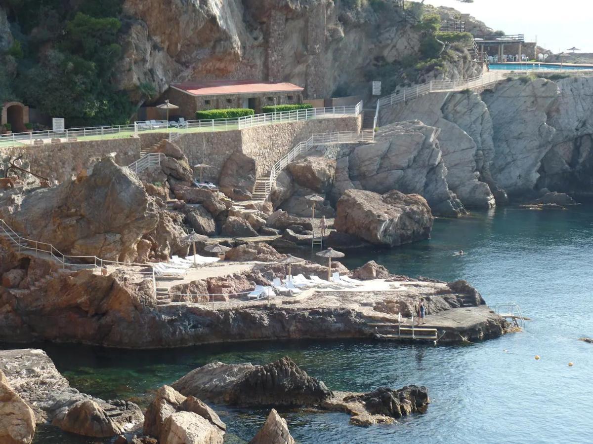 Cap Sa Sal Begur Primera Linea De Mar Con Terraza Ngoại thất bức ảnh