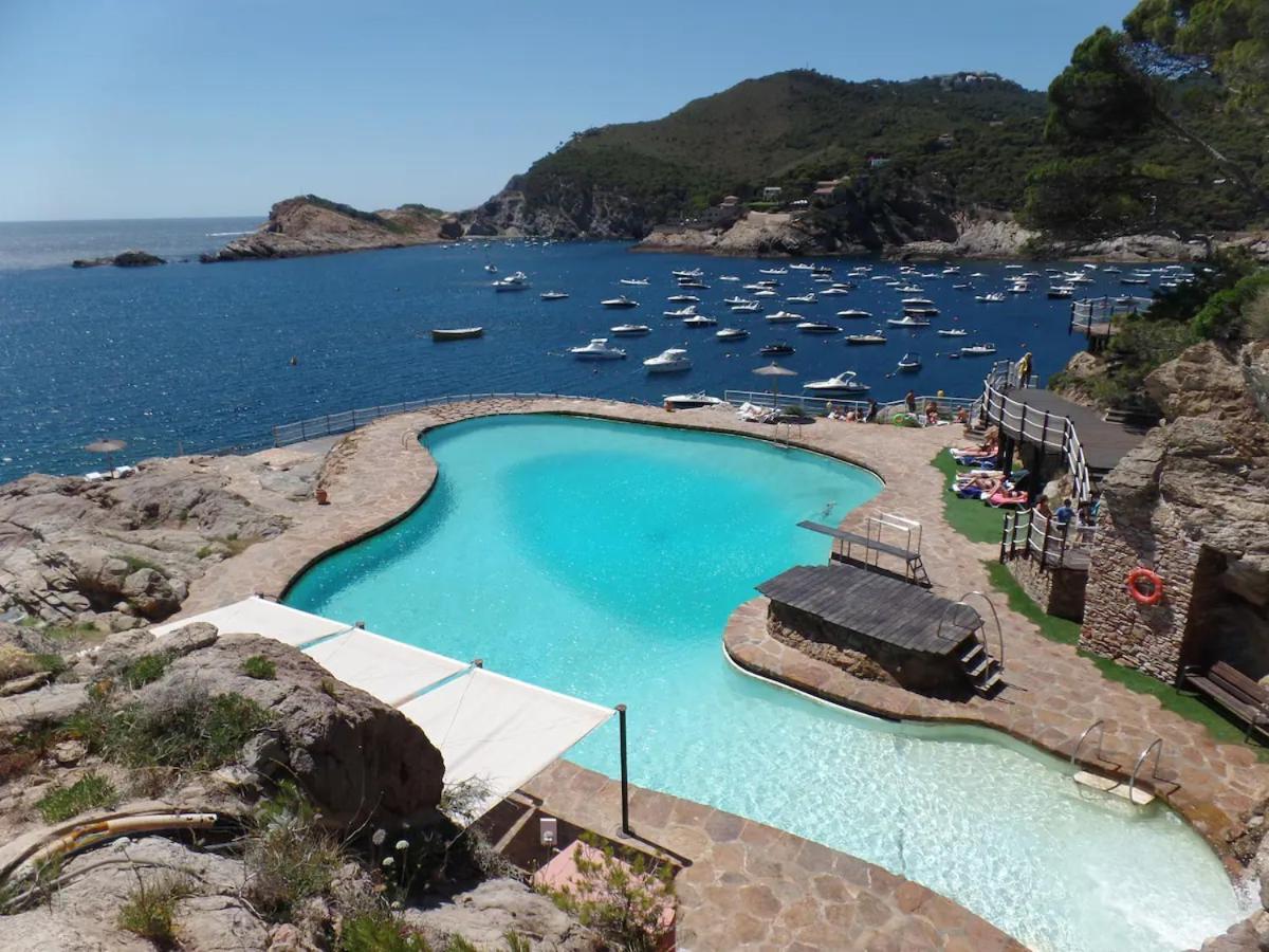 Cap Sa Sal Begur Primera Linea De Mar Con Terraza Ngoại thất bức ảnh