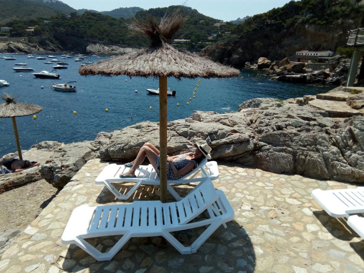 Cap Sa Sal Begur Primera Linea De Mar Con Terraza Ngoại thất bức ảnh